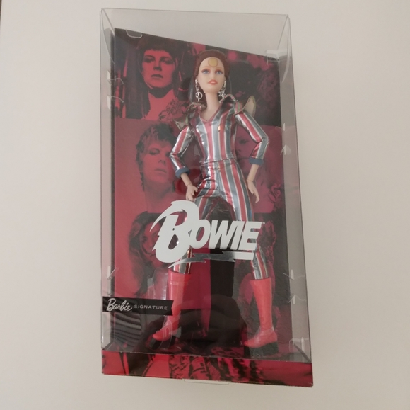 Barbie Ziggy Stardust Gold Label Limited Collector's 2019 David Bowie - Picture 7 of 16